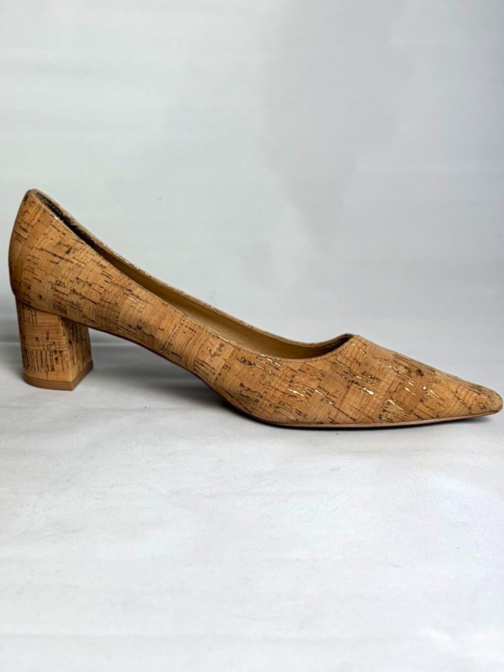Gorgeous and unique Kate Spade low block heels